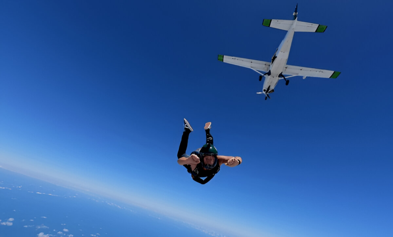 Skydiving